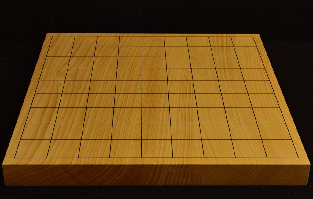 本榧卓上将棋盤　t6227