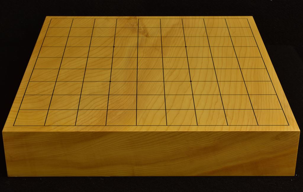 本榧卓上将棋盤　t6231
