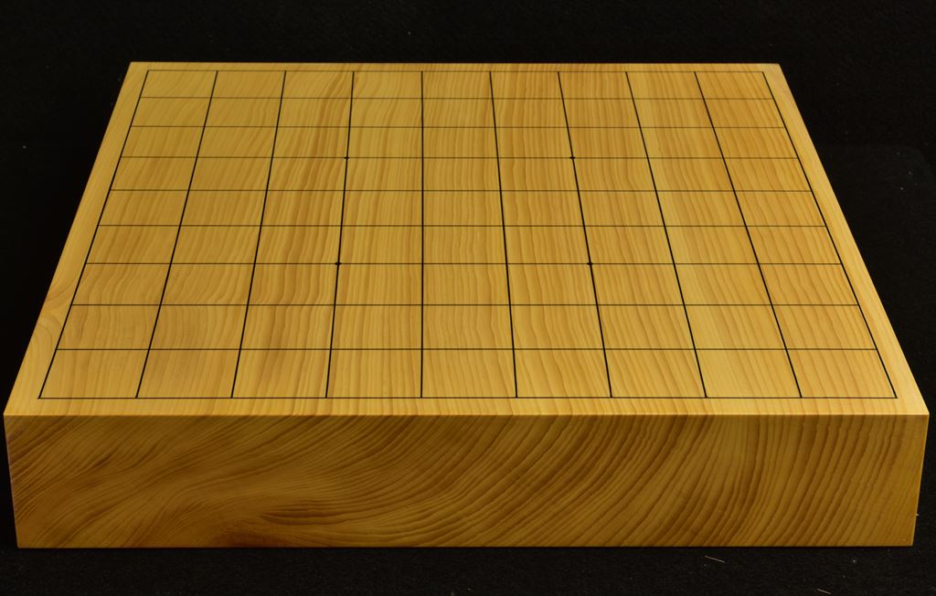 本榧卓上将棋盤　t6234