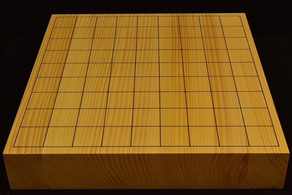 本榧卓上将棋盤　t6252