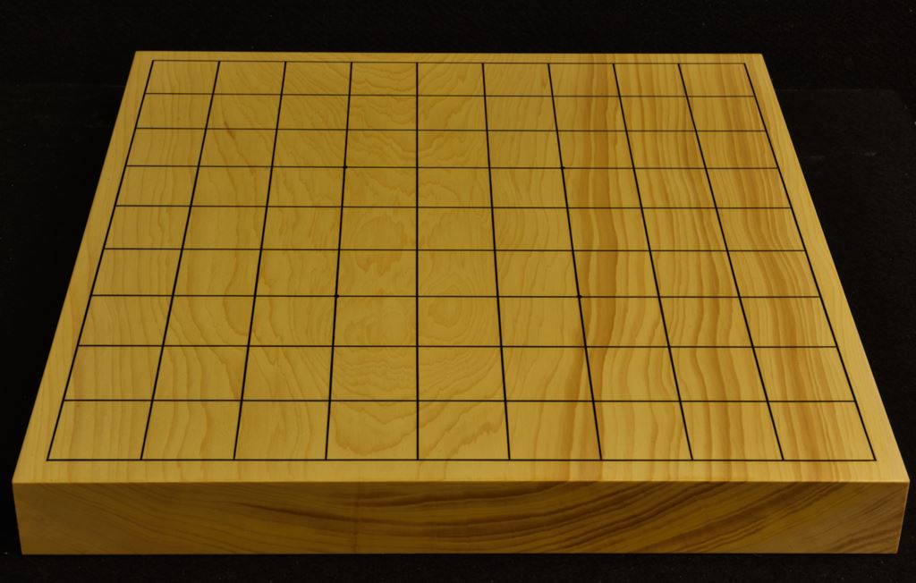 本榧卓上将棋盤　t6264