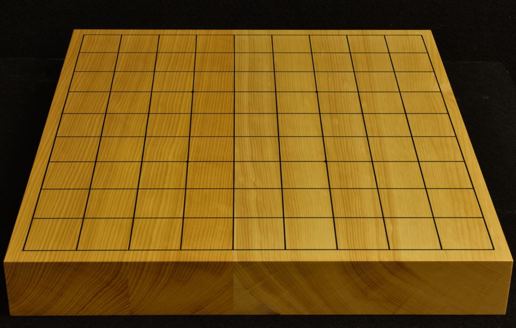 本榧卓上将棋盤　t6265
