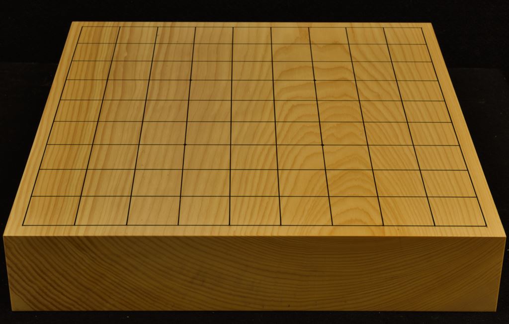 本榧卓上将棋盤　t6270