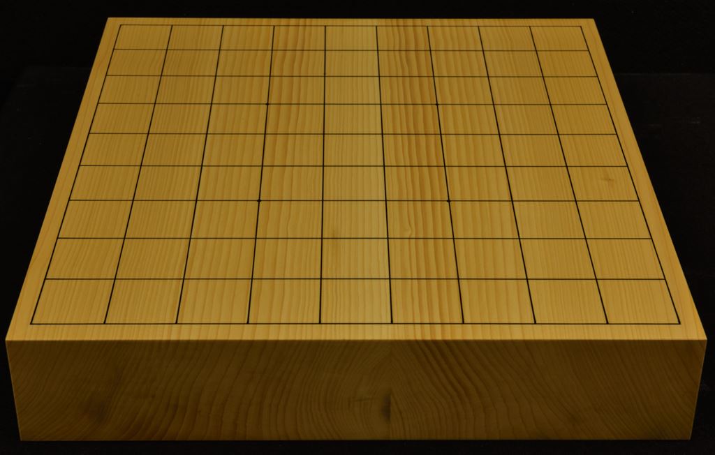本榧卓上将棋盤　t6273