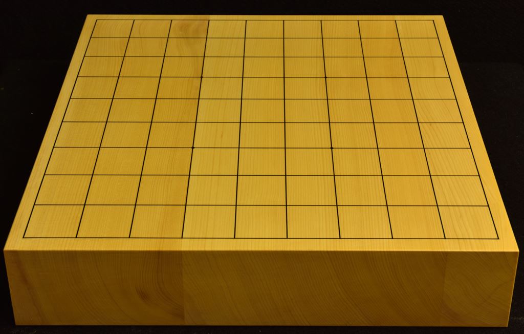 本榧卓上将棋盤　t6287