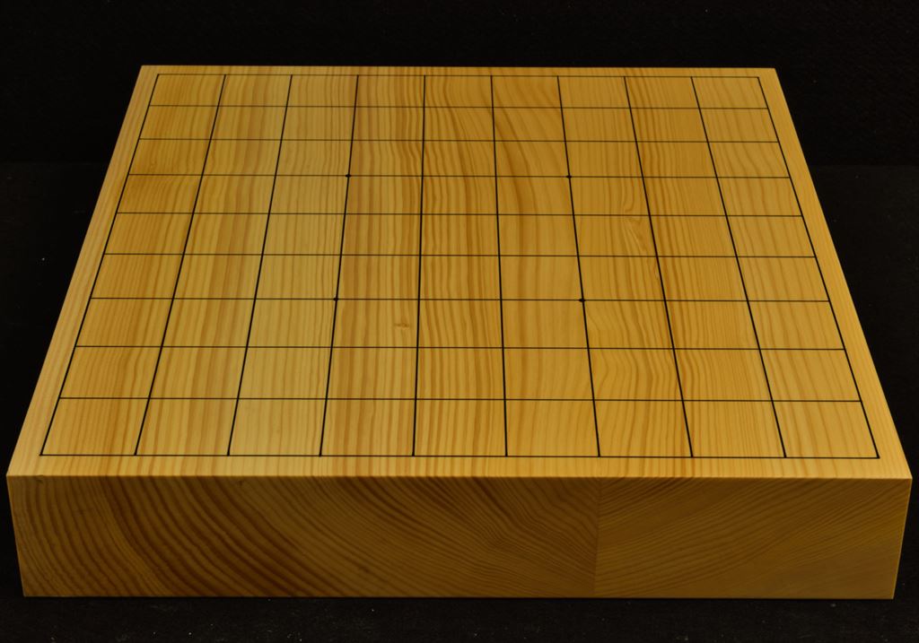 本榧卓上将棋盤　t6291