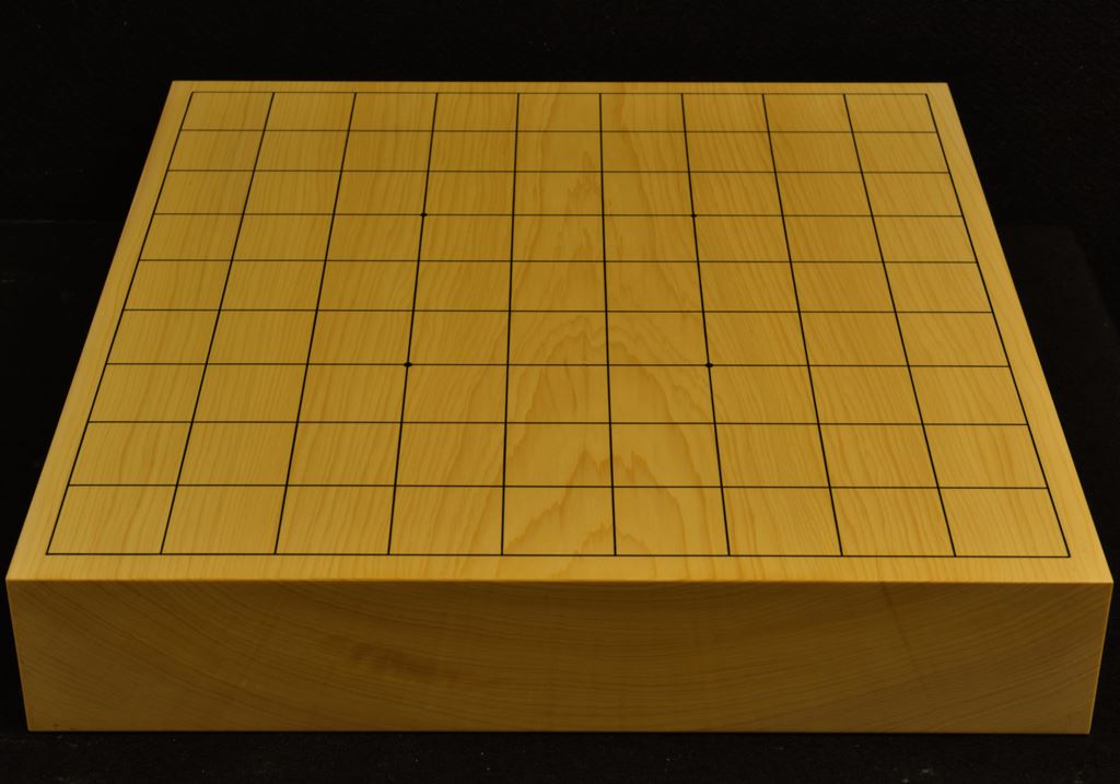 本榧卓上将棋盤　t6300