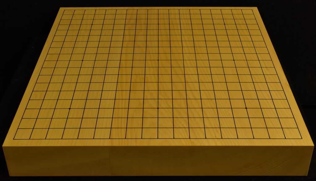 碁盤　本榧(日本、日向産)卓上　t6305