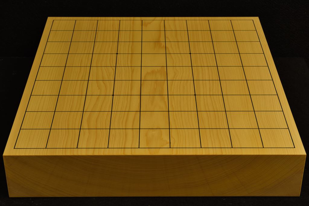 卓上将棋盤　本榧(日本、日向産)一枚板　t6329