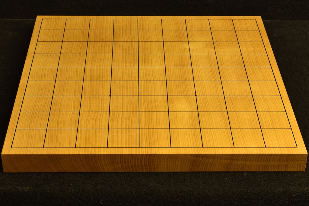 卓上将棋盤　本榧(中国産)　一枚板　t6343