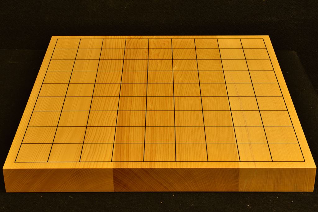 卓上将棋盤　本榧　t6353