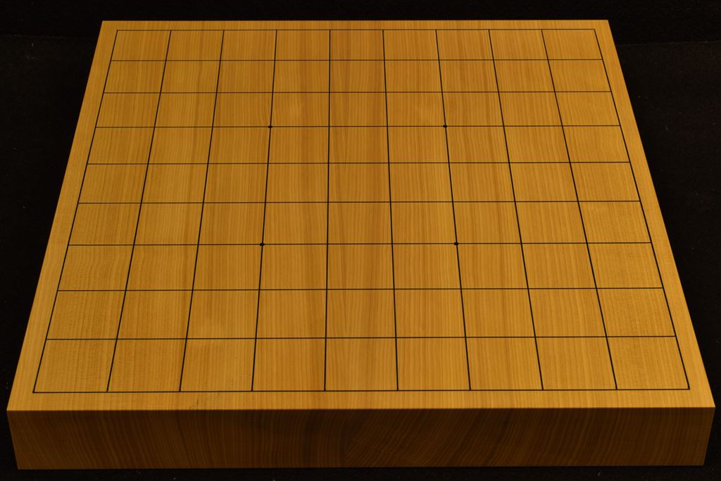 卓上将棋盤　本榧(中国産)　t6377