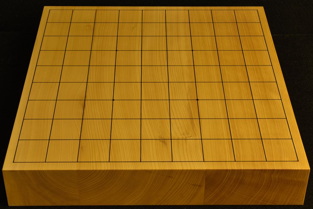 卓上将棋盤　本榧(日本産)　t6404