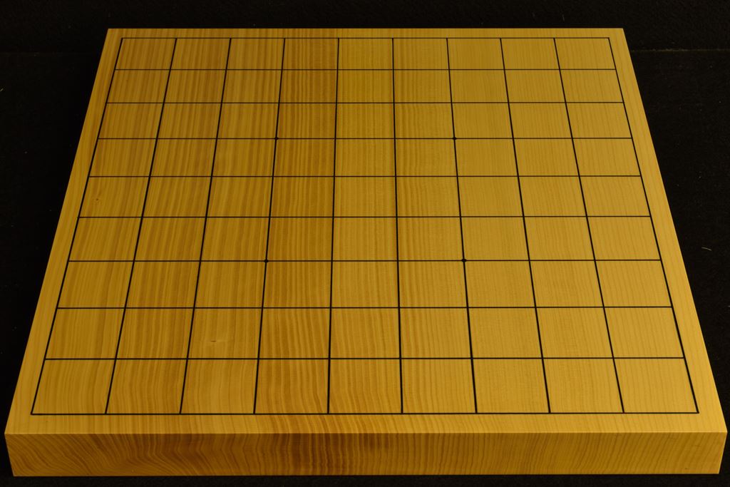 卓上将棋盤　本榧(日本産)一枚板　t6407