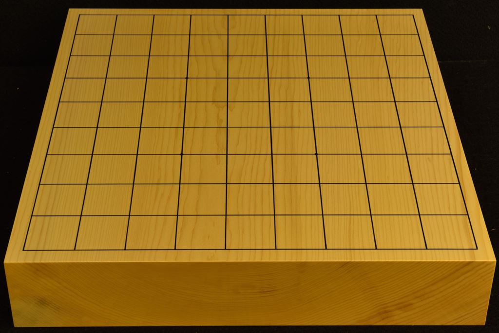 卓上将棋盤　本榧(日本産)一枚板　t6411