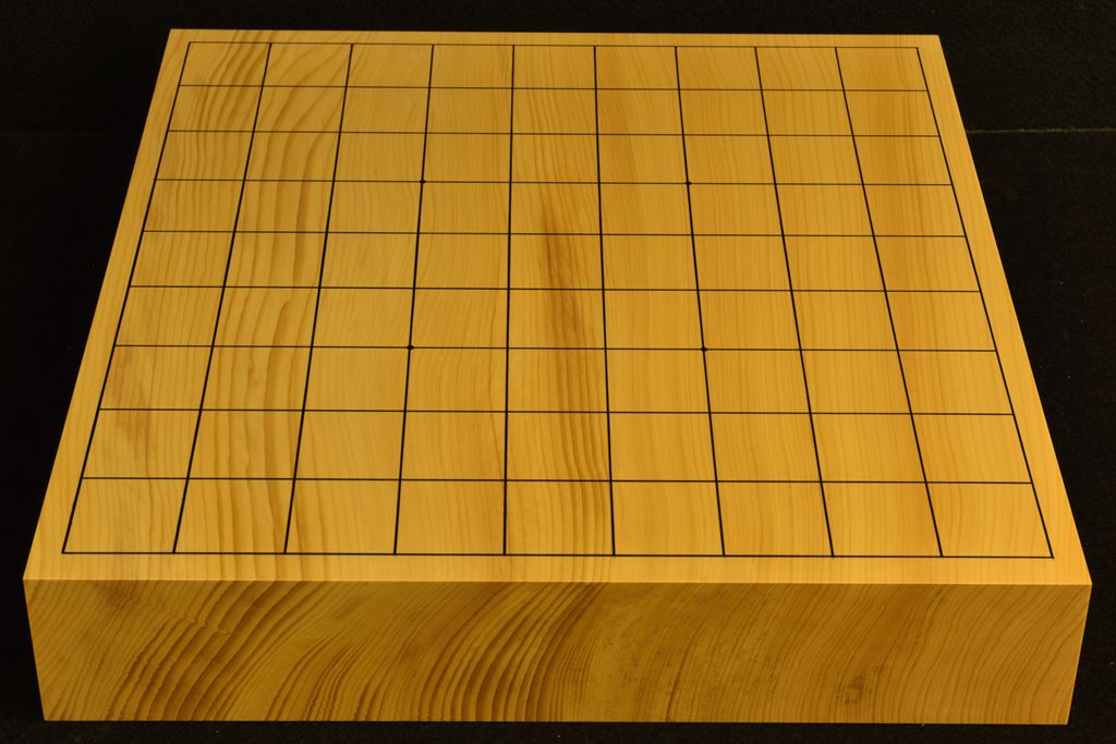 卓上将棋盤　本榧(日本産)一枚板　t6436