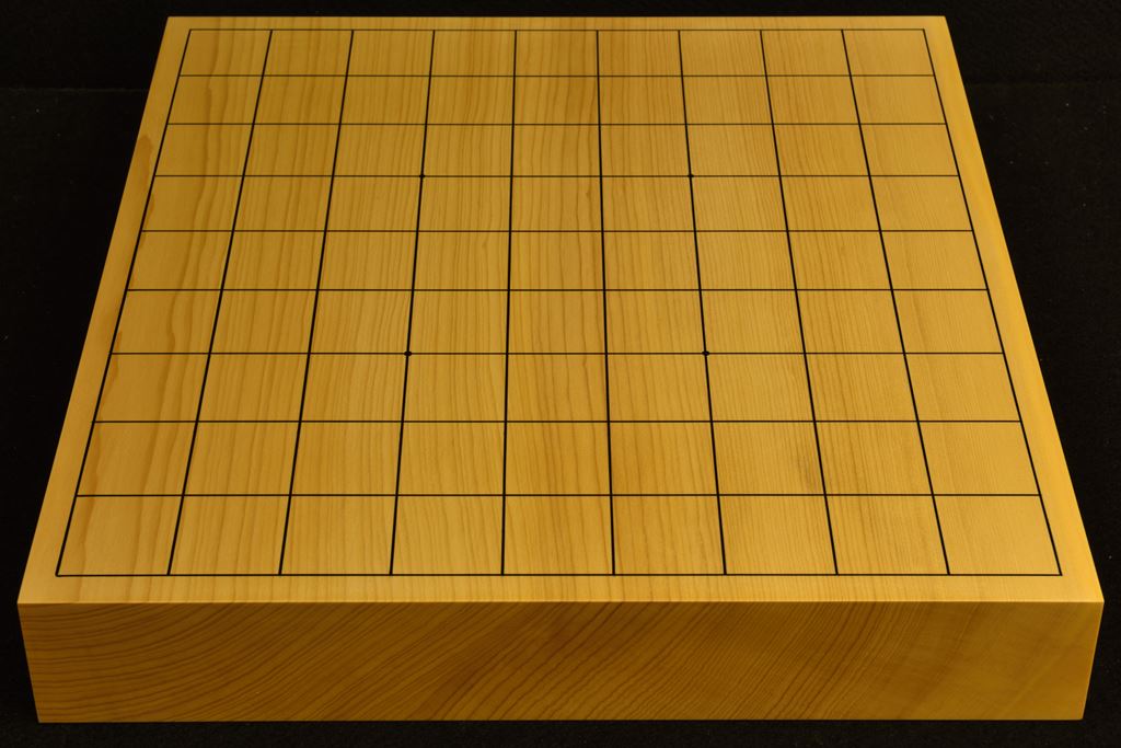 卓上将棋盤　本榧(日本産)一枚板　t6437