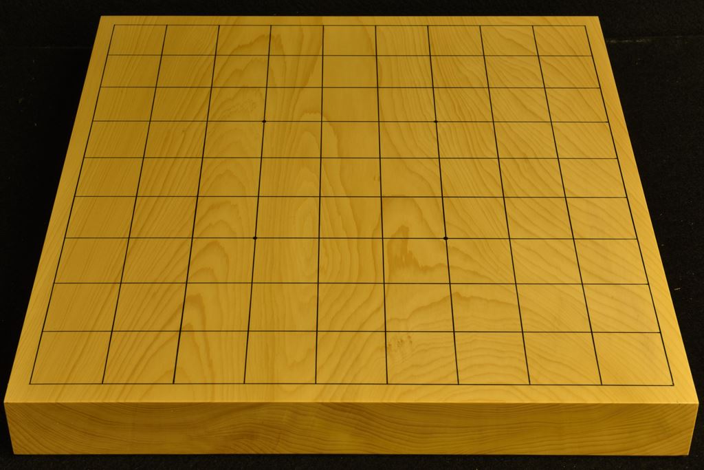 卓上将棋盤　本榧(日本産) 一枚板　t6448