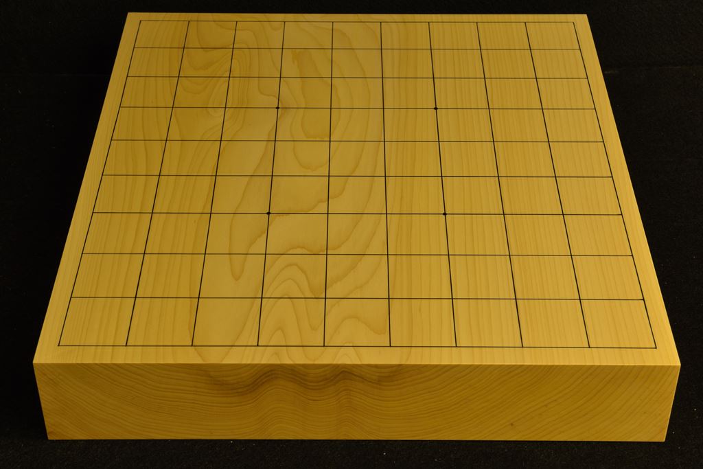 卓上将棋盤　本榧(日本産) 一枚板　t6449
