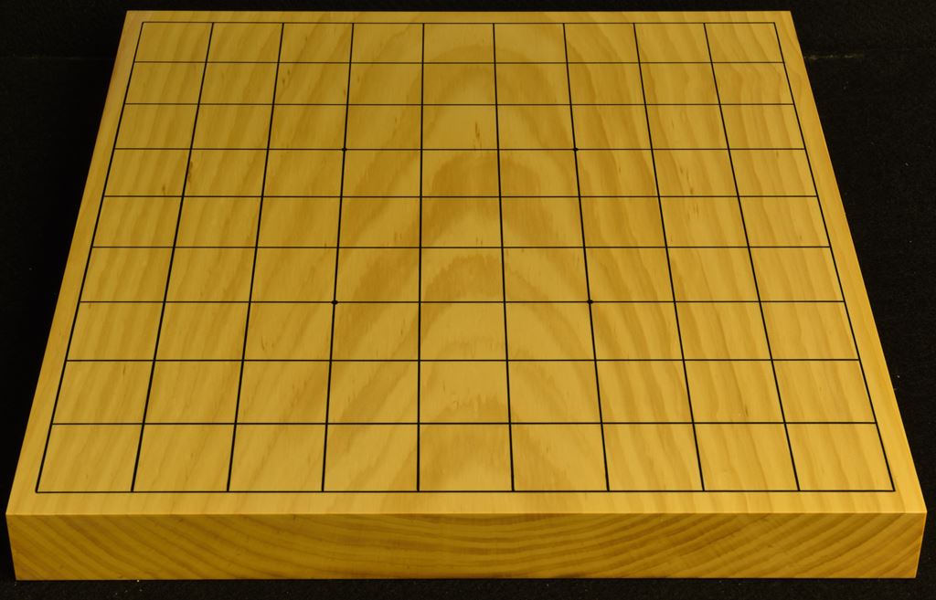 卓上将棋盤　本榧(日本産) 一枚板　t6450