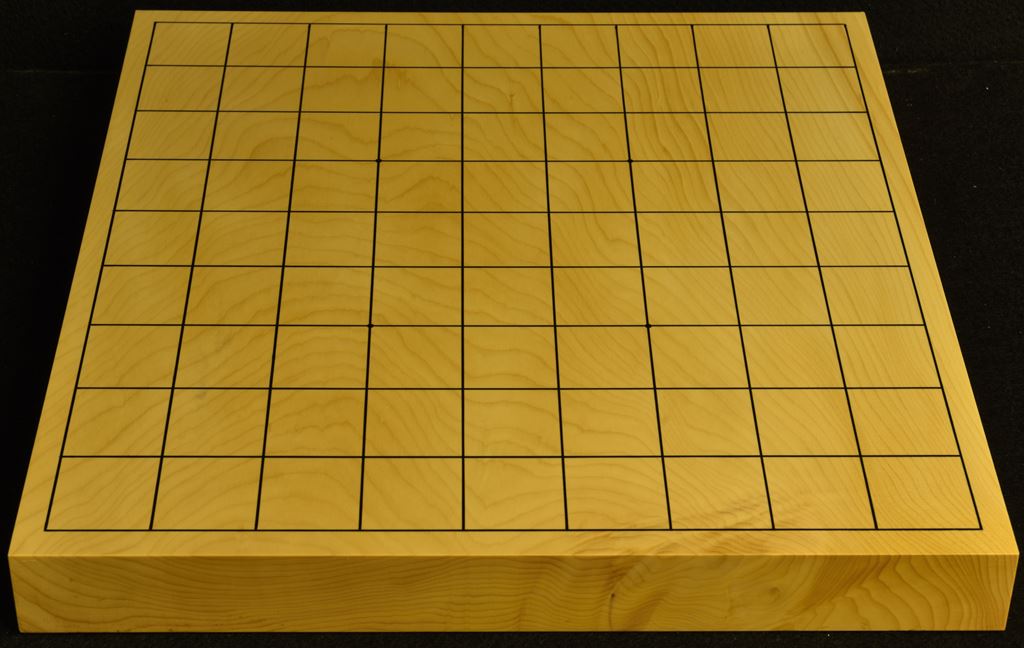 卓上将棋盤　本榧(日本産) 一枚板　t6453