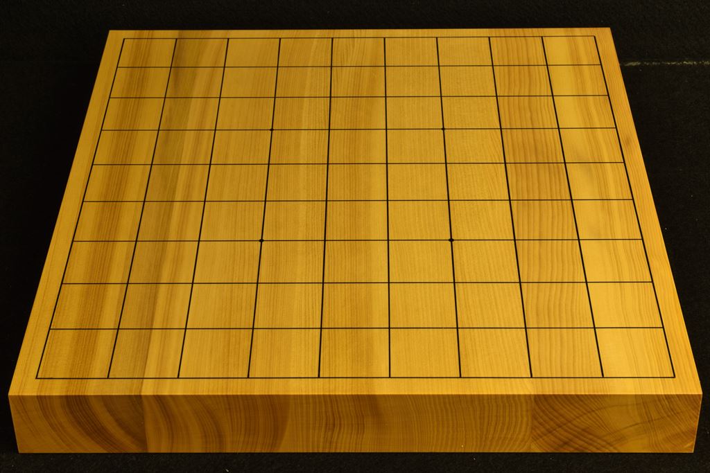 卓上将棋盤　本榧(日本・日向産) t6465