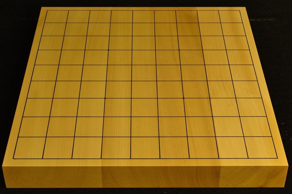 卓上将棋盤　本榧(日本・日向産) t6466