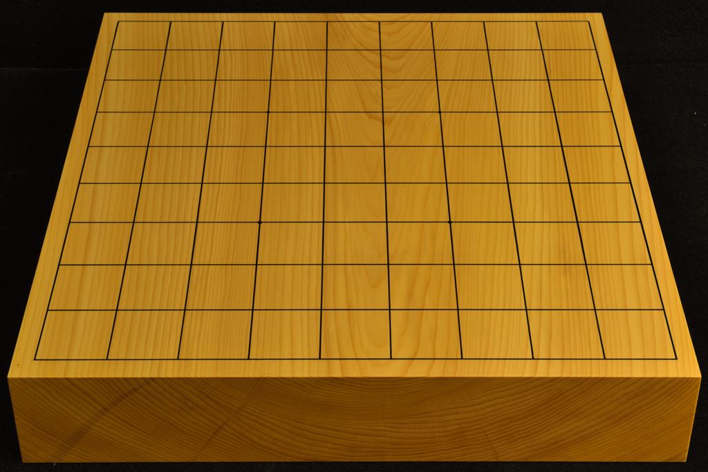 卓上将棋盤　本榧(日本産) 一枚板　t6471