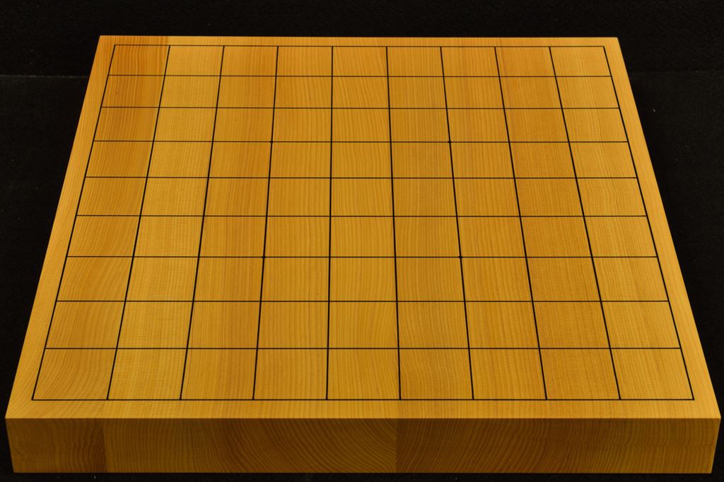 卓上将棋盤　本榧(日本産) 柾目接合盤　t6474
