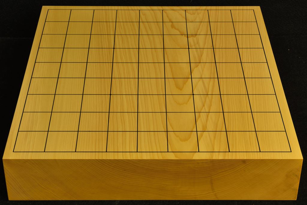 卓上将棋盤　本榧(日本産) 一枚板　t6476