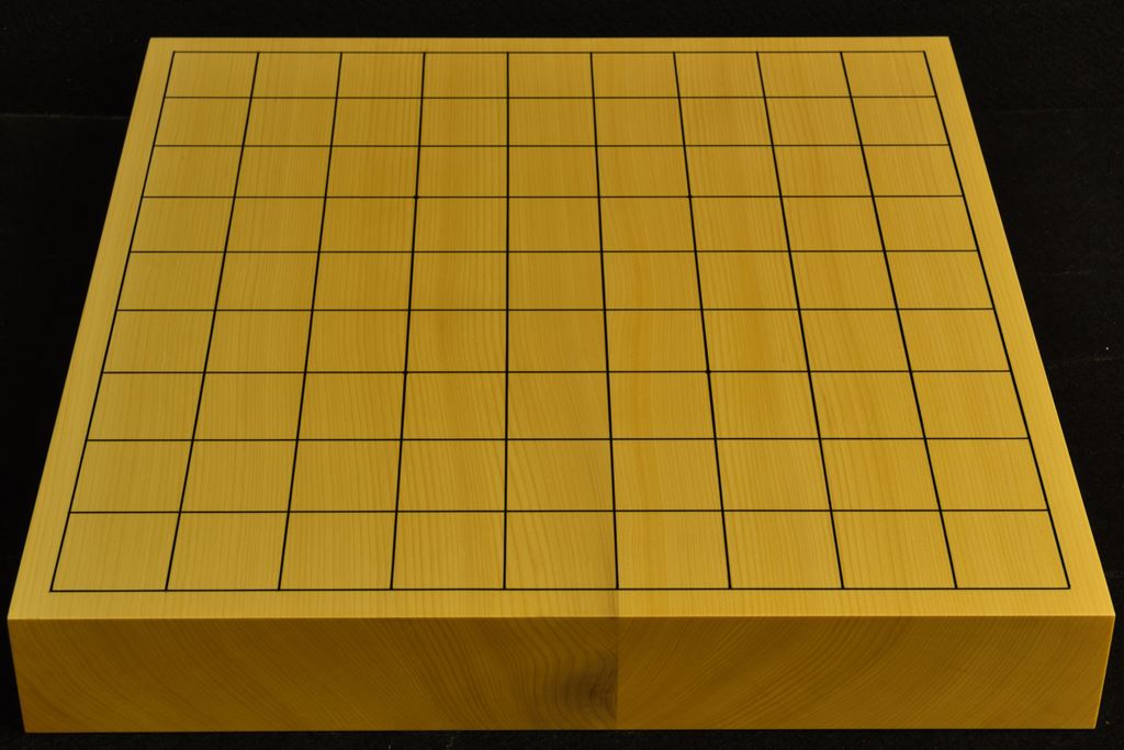 卓上将棋盤　本榧(日本・日向産) 柾目接合盤　t6487