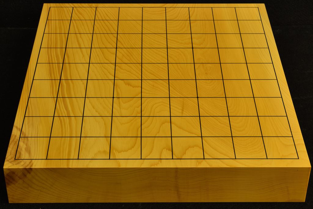 卓上将棋盤　本榧(日本産) 一枚板　t6489
