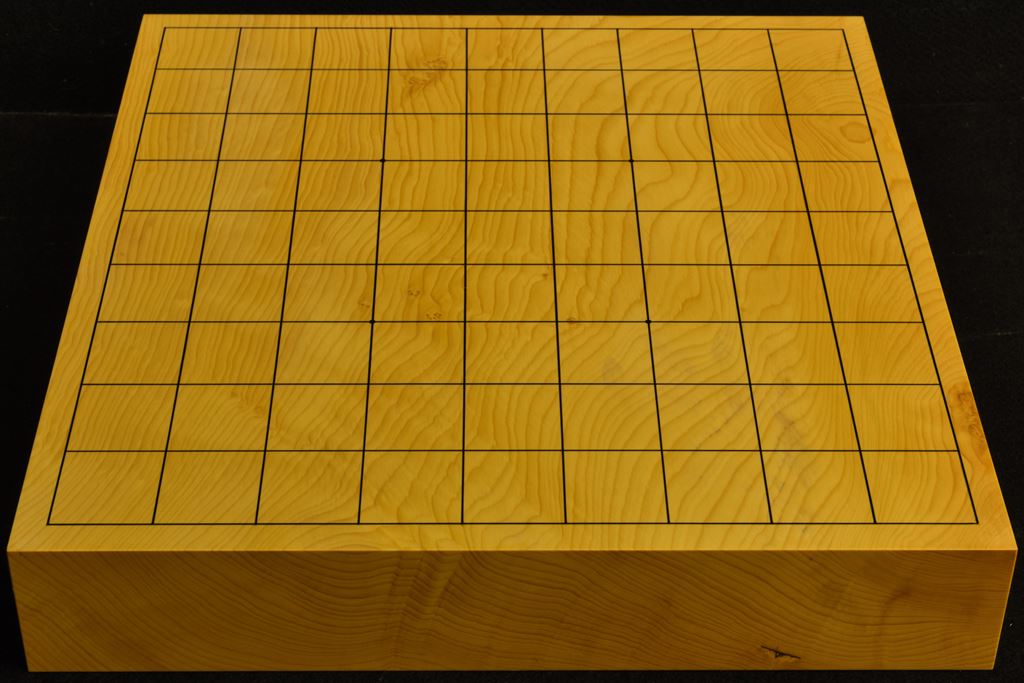 卓上将棋盤　本榧(日本産)一枚板　t6493