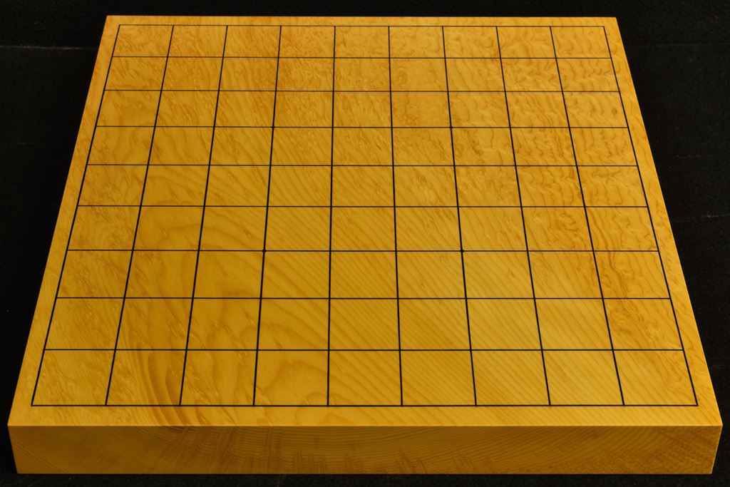 卓上将棋盤　本榧(日本産)一枚板　t6494