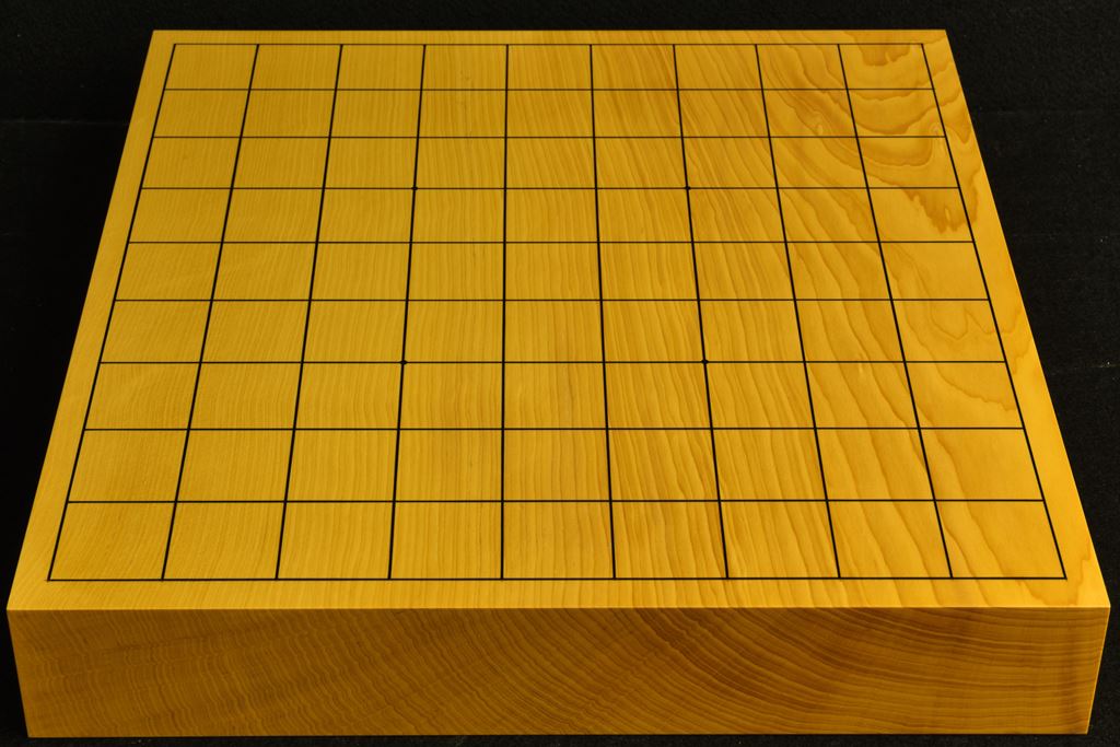 卓上将棋盤　本榧(中国産)一枚板　t6506