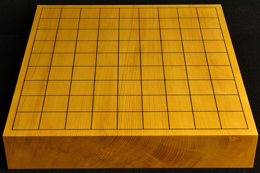 卓上将棋盤　本榧(中国産)一枚板　t6514
