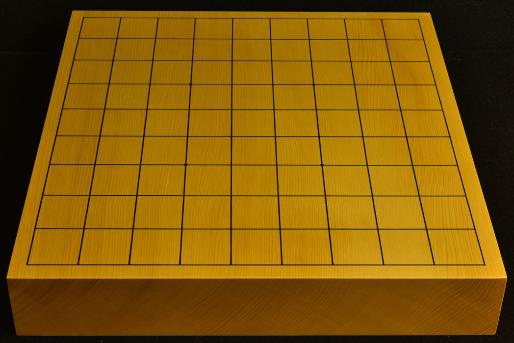 卓上将棋盤　本榧(日本・日向産)一枚板　t6537