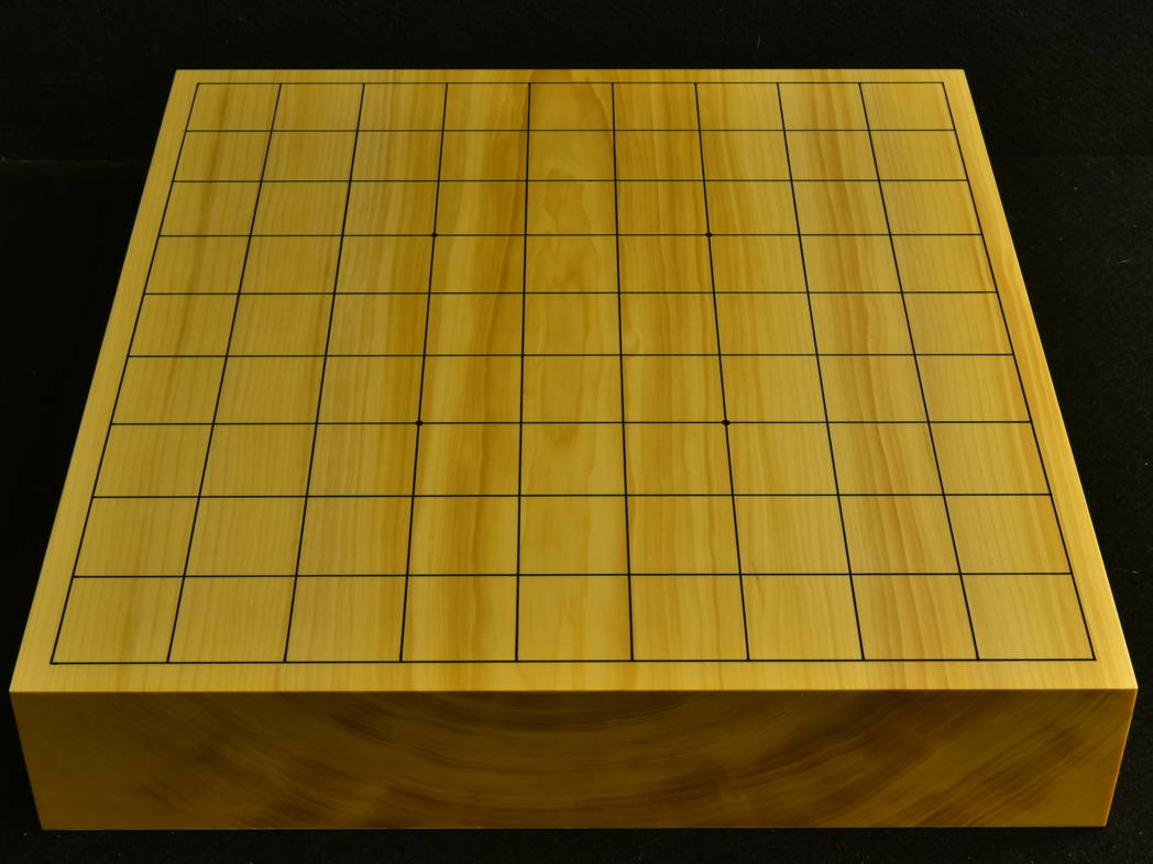 卓上将棋盤　本榧（日本産）１枚板　t6574
