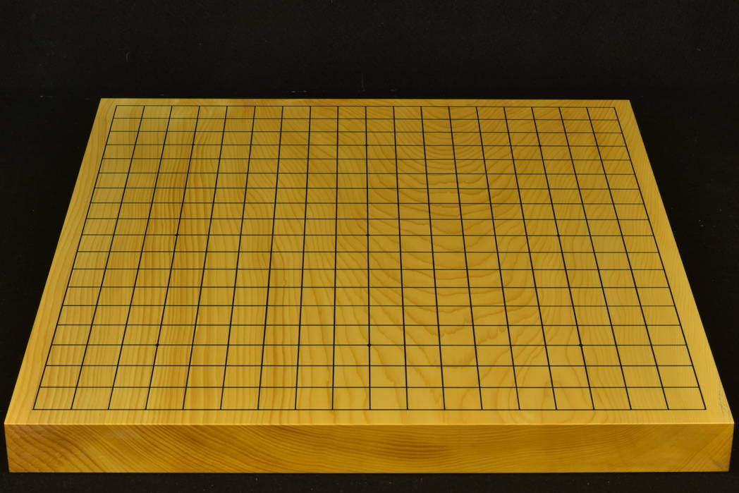 卓上碁盤　本榧(日本・日向産) 一枚板　t6586