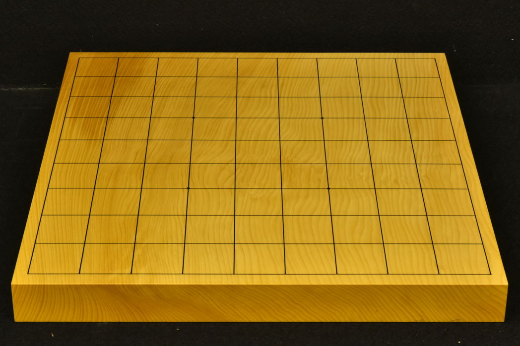 卓上将棋盤　本榧（日本産）柾目一枚板　t6653