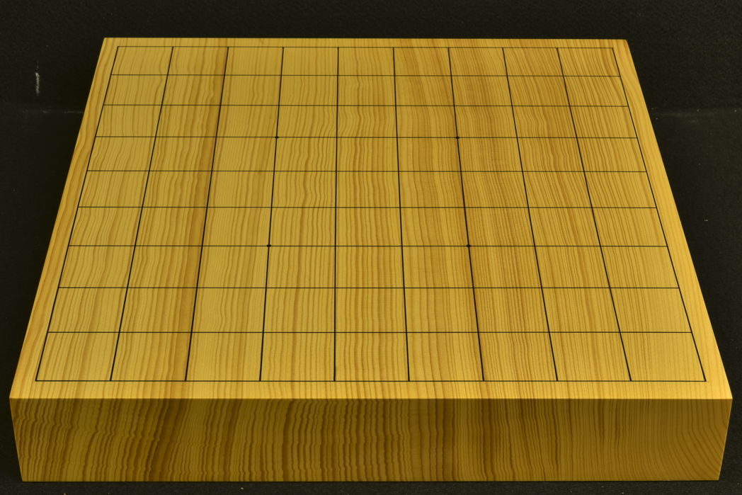 卓上将棋盤　本榧（日本・日向産） 　t6814
