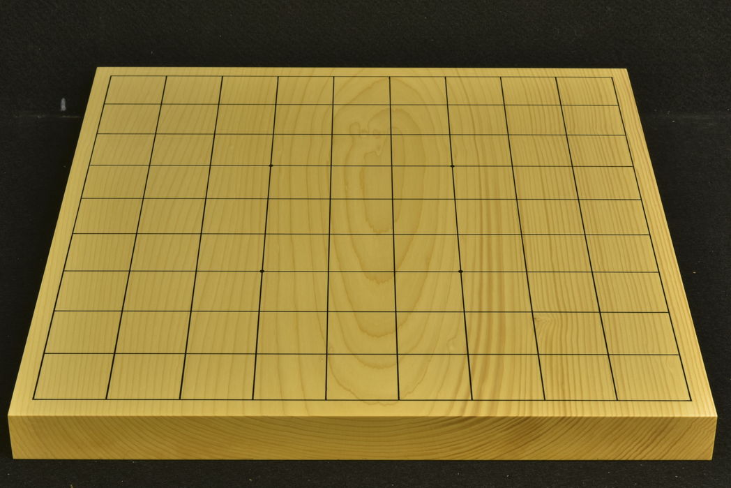 卓上将棋盤　本榧（日本産）一枚板 　t6838