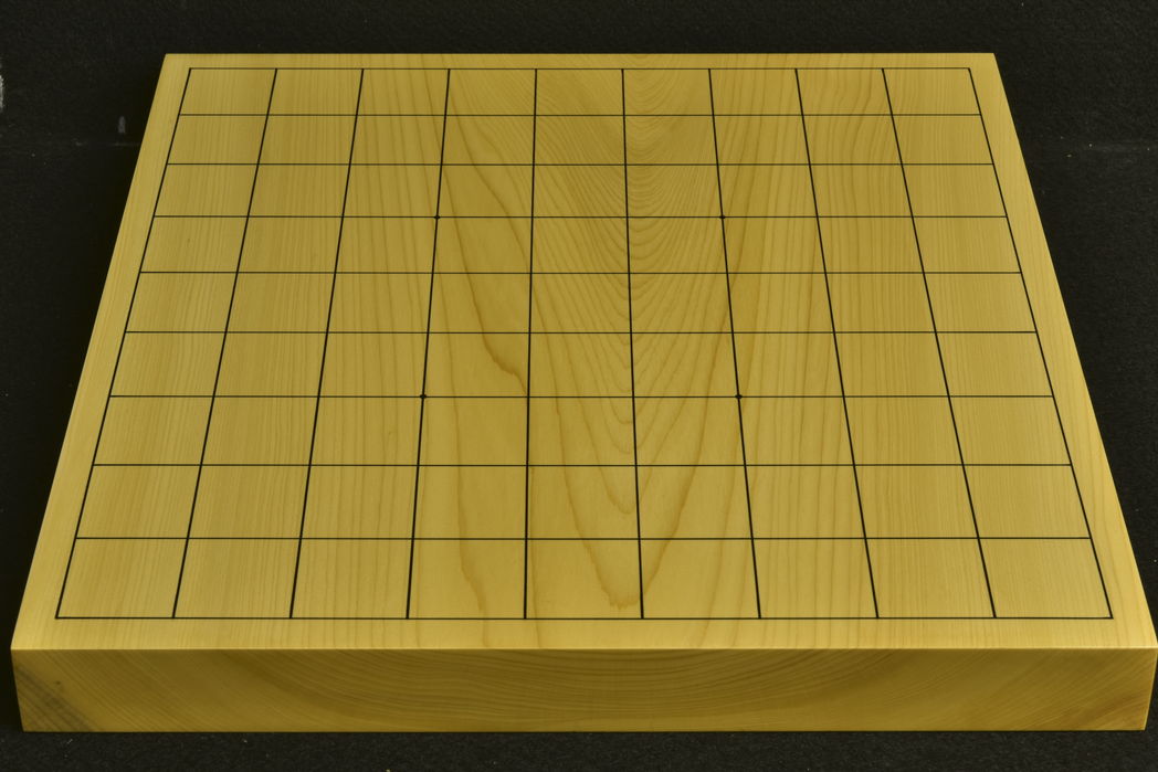 卓上将棋盤　本榧（日本産）一枚板 　t6847