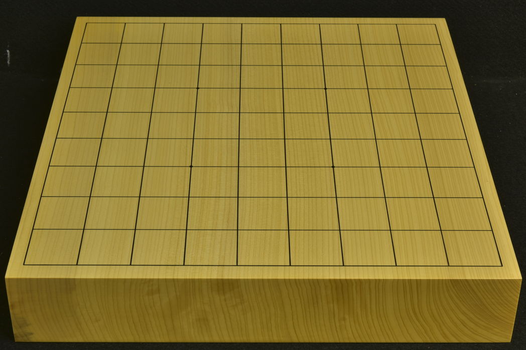 卓上将棋盤　本榧（日本産）一枚板 　t6849