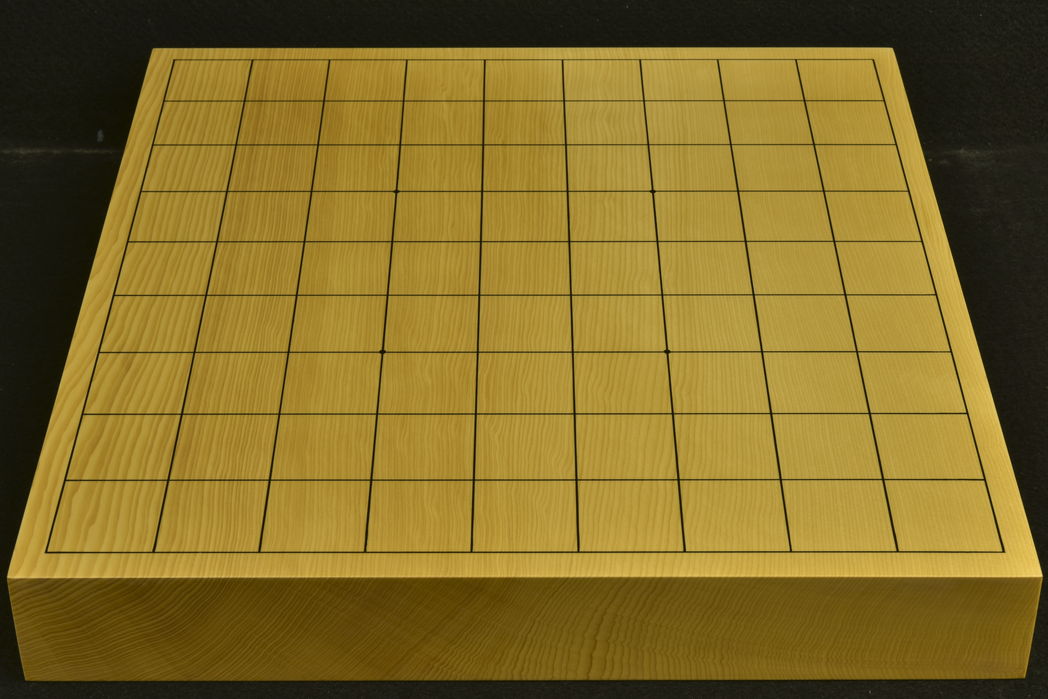 卓上将棋盤　本榧（中国産）一枚板 　t6871