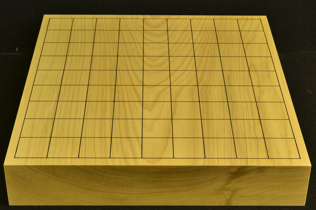 卓上将棋盤　本榧（日本産）一枚板 　t6875