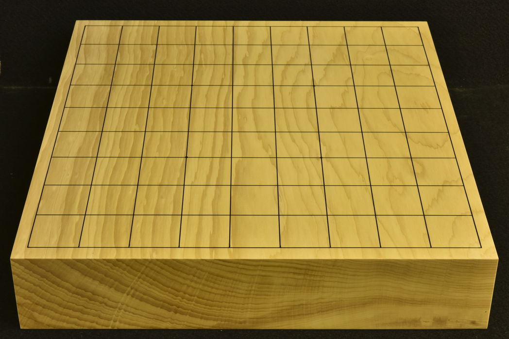 卓上将棋盤　本榧（日本産）一枚板 　t6876