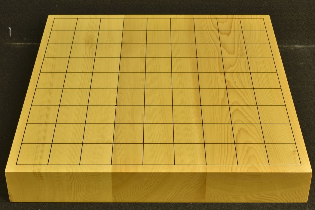 卓上将棋盤　本榧（日本・日向産）3枚接合 　t6886
