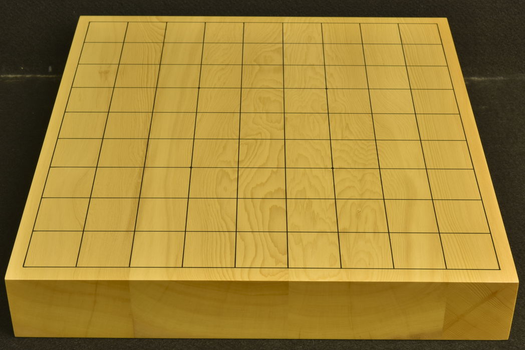 卓上将棋盤　本榧（日本・日向産）4枚接合 　t6887