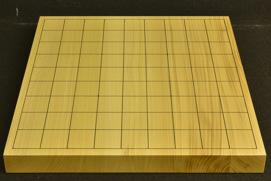 卓上将棋盤　本榧(日本産)　3枚接合 　t6897
